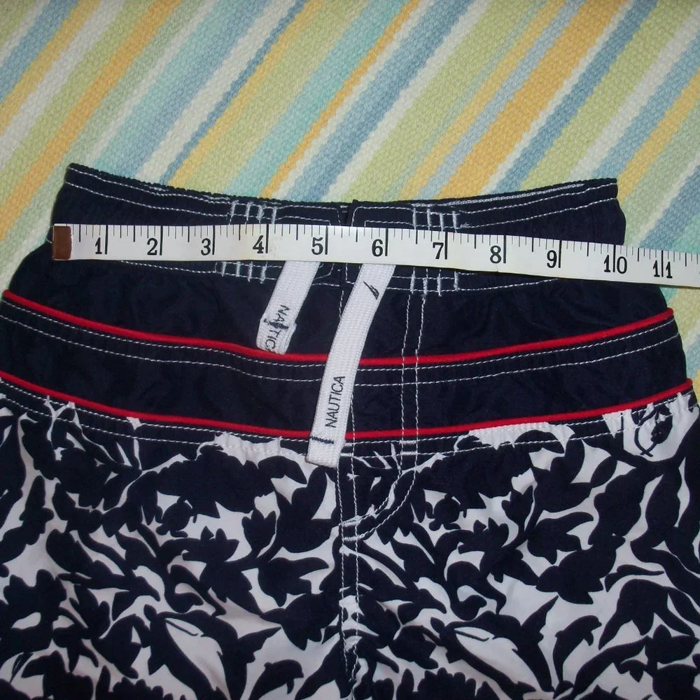 Boy's Nautica Hawaiian swim shorts 7